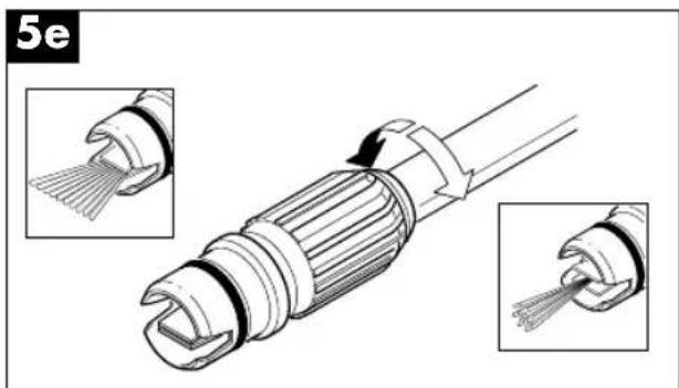 EINHELL HT 2020 F - Using the standard accessories - 1