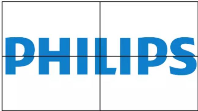 PHILIPS 98BDL4550D - 电视墙功能 - 3