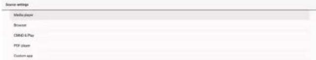 PHILIPS 98BDL4550D - 5.1.2.3.Source Settings（输入源设置） - 1