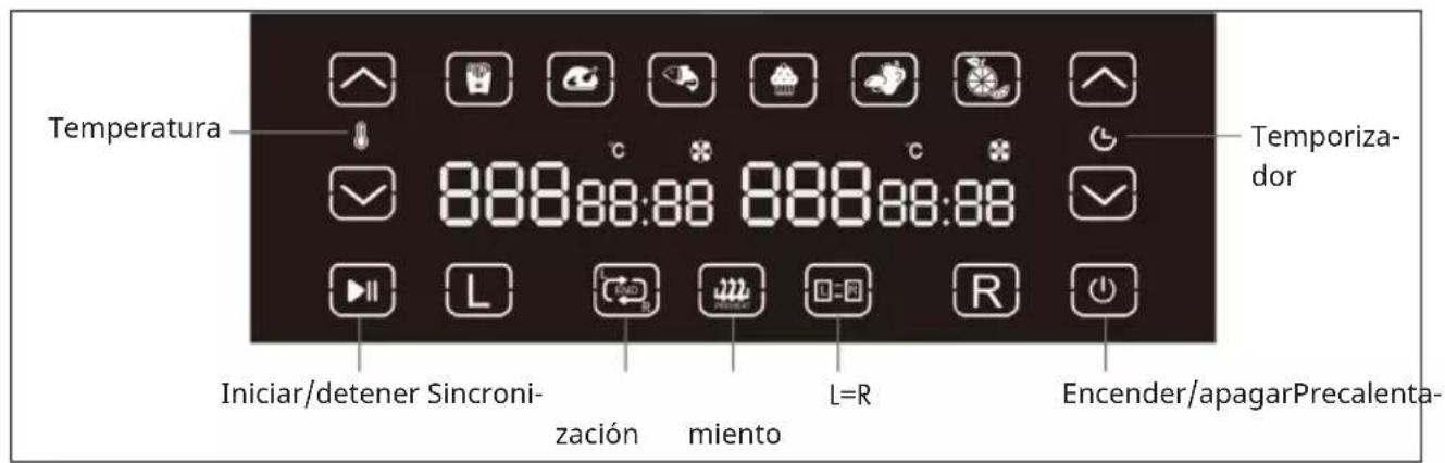 Klarstein VitaFry Duo - PANEL DE CONTROL Y BOTONES - 1
