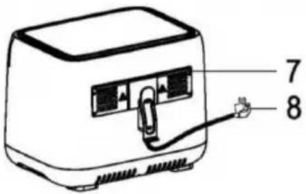 Klarstein VitaFry Duo - DEVICE OVERVIEW - 2