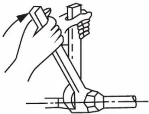 BEKO BEEPGH 090 - Instrucciones para conectar los tubos en la unidad interior - 2