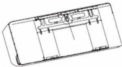 BEKO BEEPGH 090 - Passo 2: Fixar a placac de montagem à parede - 1