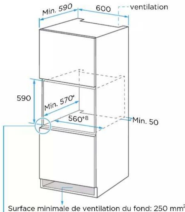 EAS Electric EMV701DGN - Schéma d'installation (colonne) - 3