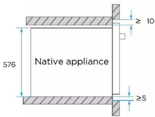 EAS Electric EMV701DGN - Cabinet Diagram (Standing Cabinet) - 2