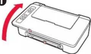 CANON PIXMA E304 - Remove Tape and Turn on - 2