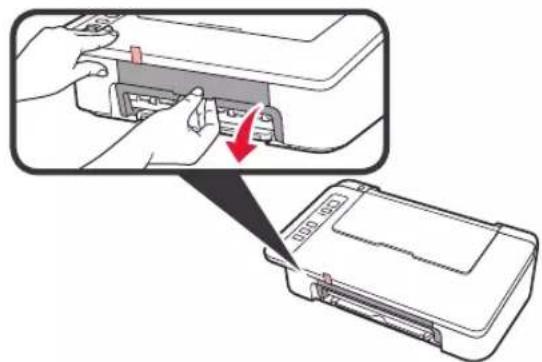 CANON PIXMA E304 - Odstranite trak in vklopite - 5