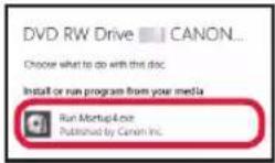 CANON PIXMA E304 - BukopncTaHHa KomnakT-Dncka 3 nporpamOIO BCTaHOBneHHa (TilbKn DnJa Windows) - 3
