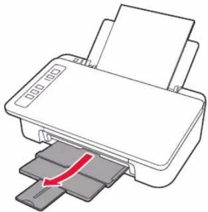 CANON PIXMA E304 - Incarcarea hartiiei - 6
