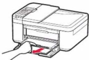 CANON PIXMA E4240 - Déployez le support de sortie papier du bac de sortie papier. - 1
