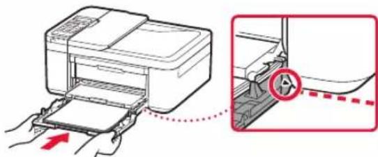 CANON PIXMA E4240 - Push in the cassette. - 1
