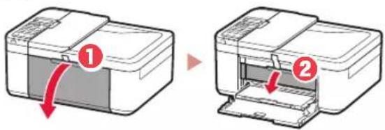 CANON PIXMA E4240 - Retrait des matériaux d'emballage - 2
