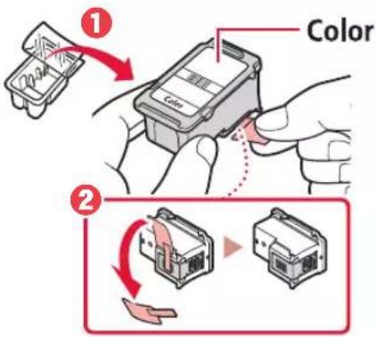 CANON PIXMA E4240 - Namestitev kartuš FINE - 3