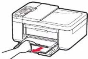 CANON PIXMA E4240 - Izvlecite oporo izhodnega papirja izhodnega cladnja za papir. - 1