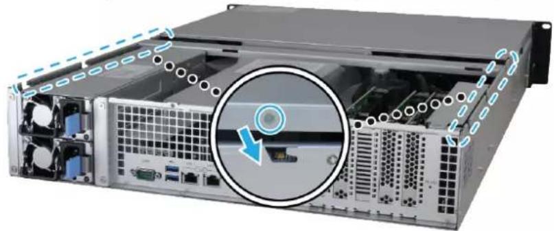 SYNOLOGY FXC17 - Montage de la carte Synology FXC17 sur le FlashStation - 4