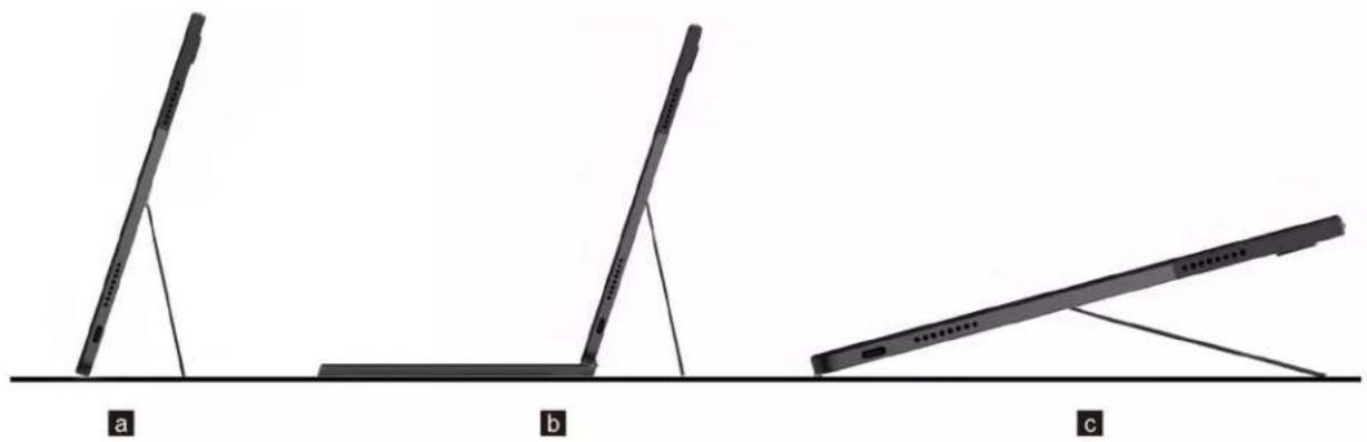 LENOVO Chromebook Duet 5 - Utiliser la béquille - 2