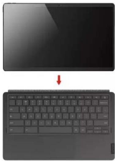 LENOVO Chromebook Duet 5 - Association de l'ordinateur et de l'étui clavier - 1