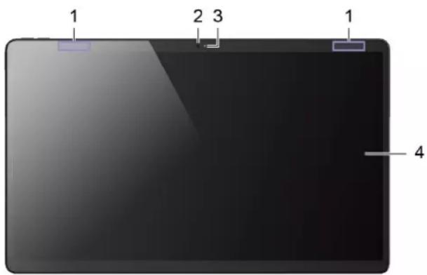 LENOVO Chromebook Duet 5 - Vue avant - 1