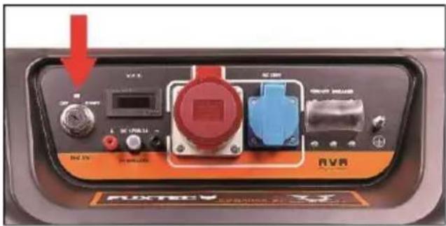 Fuxtec FXSG7500B - Schlüsselschalter Elektrostart - 1