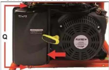 Fuxtec FXSG7500B - Vérifier le filtre à air - 1