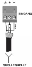 CROWN CT 4150 - Eingangsdrachte und Stecker wahren - 3