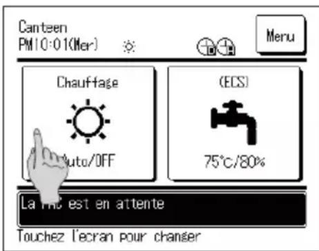 MITSUBISHI ESA30EH - Comment démarrer le mode chauffage - 1