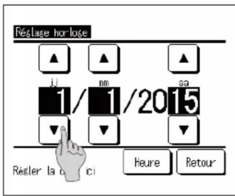 MITSUBISHI ESA30EH - Comment définir le réglage initial - 3