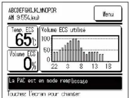 MITSUBISHI ESA30EH - [Exemple d'affichage] - 2