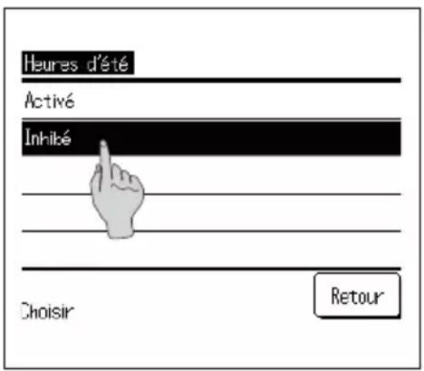 MITSUBISHI ESA30EH - Comment régler l'heure d'été - 1