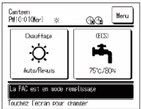 MITSUBISHI ESA30EH - Comment régler la température de chauffage - 3