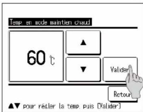 MITSUBISHI ESA30EH - Comment utiliser l'écran du menu - 4