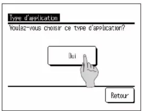 MITSUBISHI ESA30EH - Comment régler le Type d'application (ECS) - 4