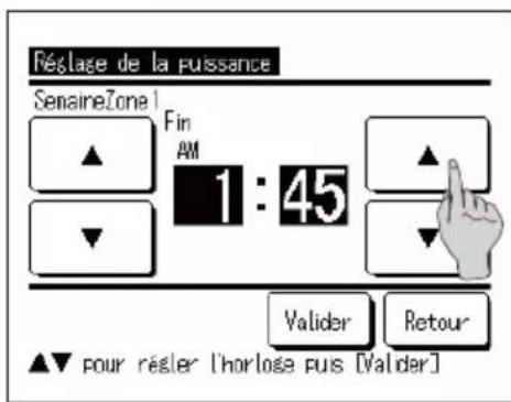 MITSUBISHI ESA30EH - Comment régler la puissance - 8