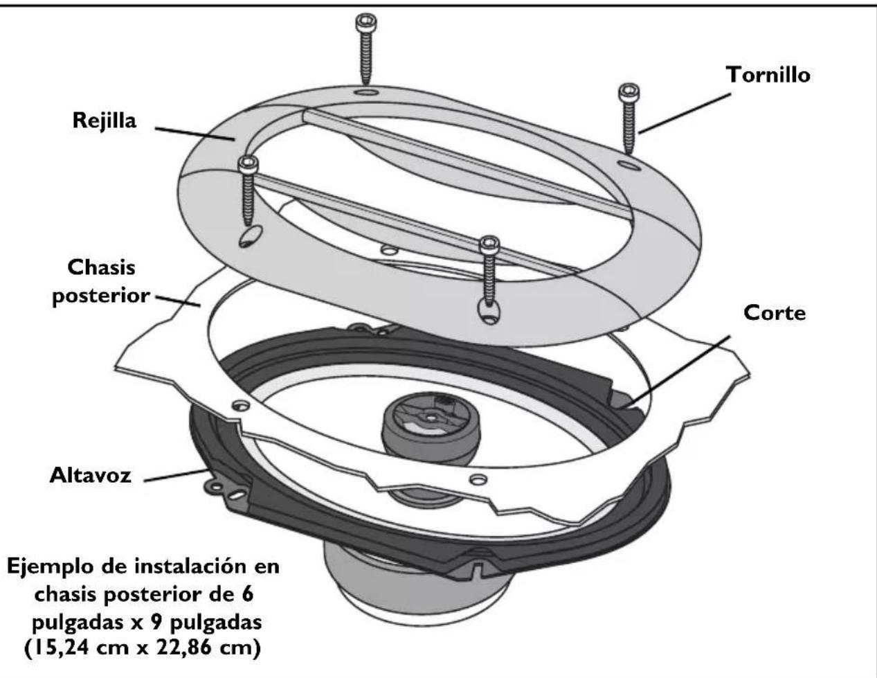 Rockford Fosgate Punch P142C - MONTAJE - 2