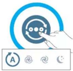 PHILIPS 600 series AC0651 - Modifica dell'impostazione della modalità - 1