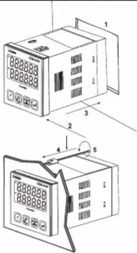 Emko EZM4430 - SCHALTTFELMONTAGE - 1
