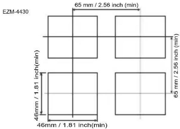 Emko EZM4430 - PANEL MOUNTING - 2