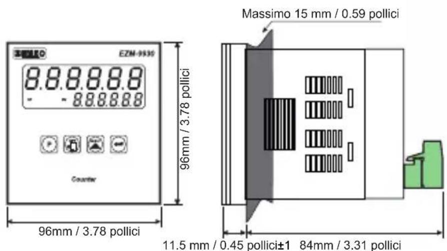 Emko EZM4430 - DIMENSIONI - 4