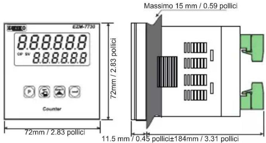 Emko EZM4430 - DIMENSIONI - 3