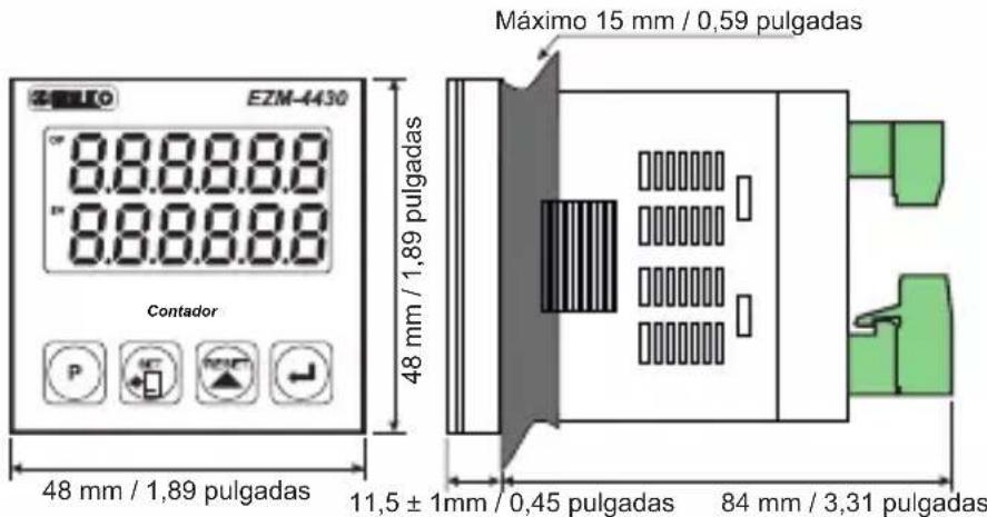 Emko EZM4430 - DIMENSIONES - 1