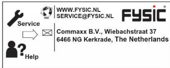 Fysic FW450 - OVERENSSTEMMELSESERKLÄERING - 1