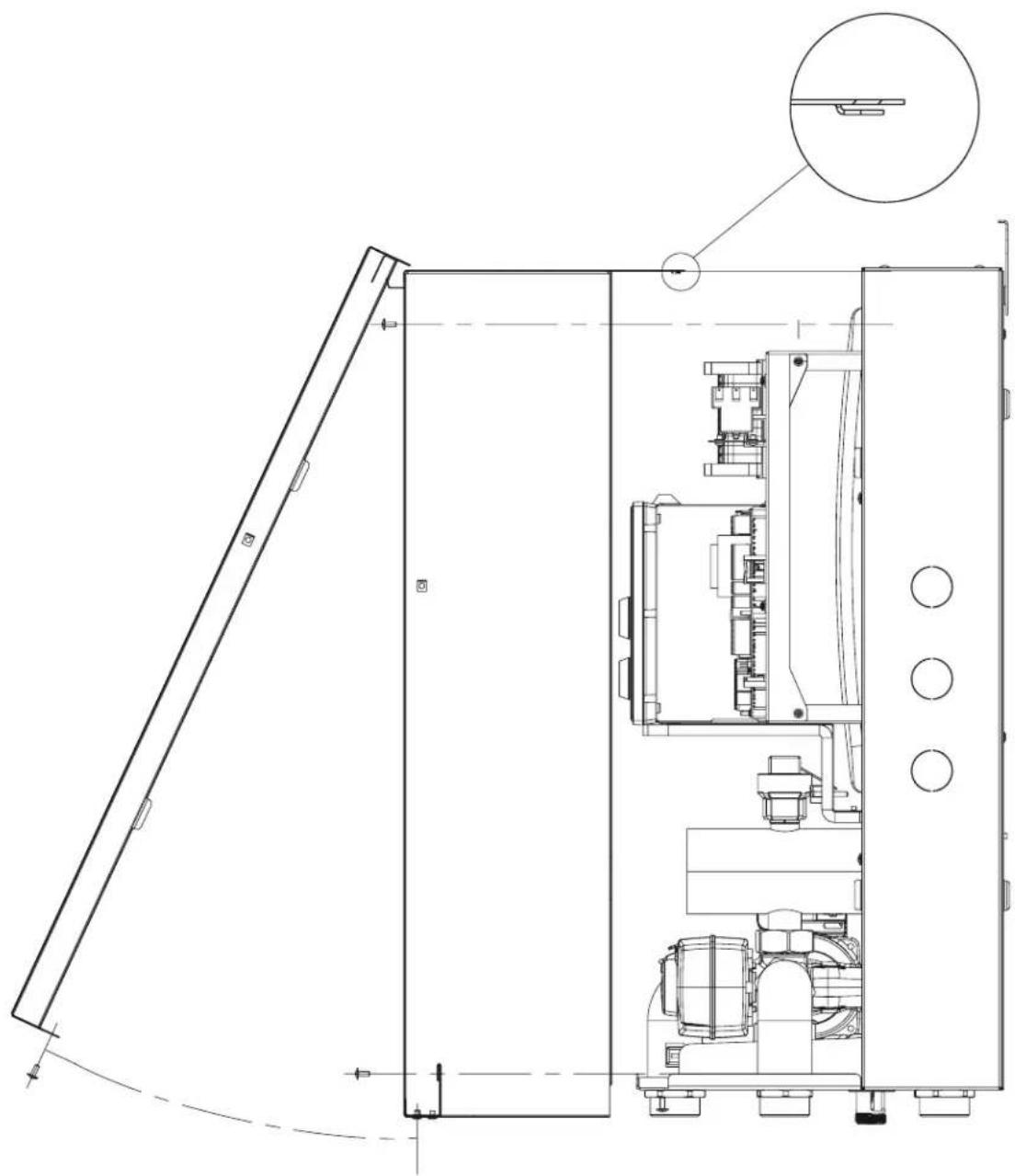 KOSPEL HPM2.Z16 - Fermeture de la pompe à chaleur - 1