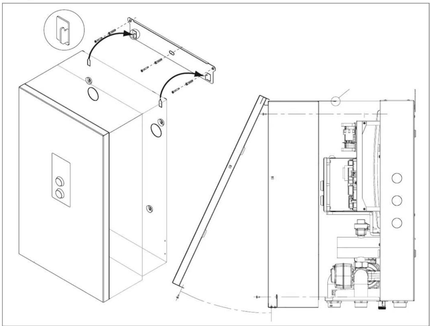 KOSPEL HPM2.Z16 - Distances minimales au niveau du module interne - 2