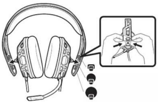 Nacon RIG 300HX - Asamblati casca - 2