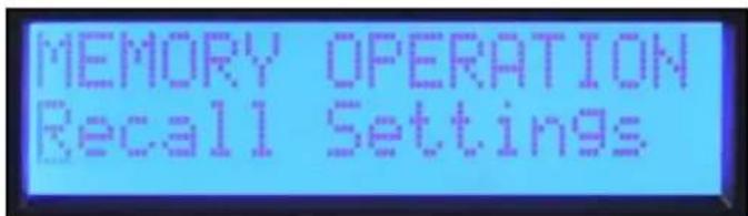 PEAVEY IPR2 5000 DSP - Saving Settings - 1
