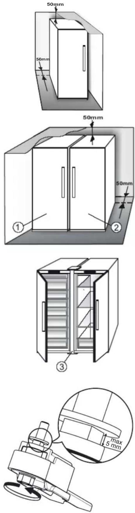 WHIRLPOOL UW4 F2Y WB F 2 - TÜREN EINSTELLEN (FALLS VORHANDEN) - 1