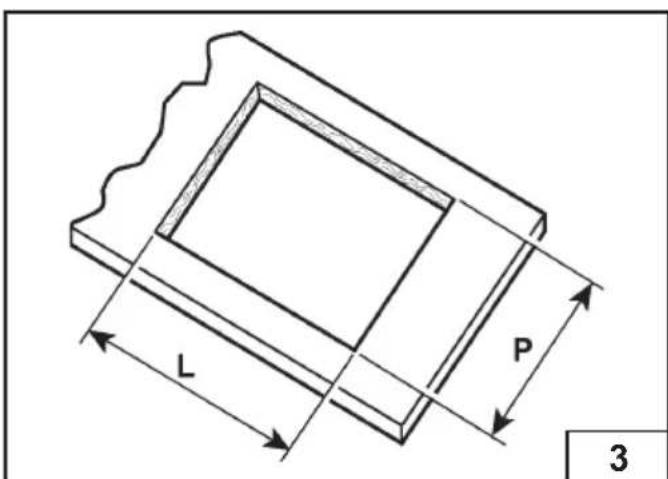Glem Gas GV755HBK - Installing the top - 1