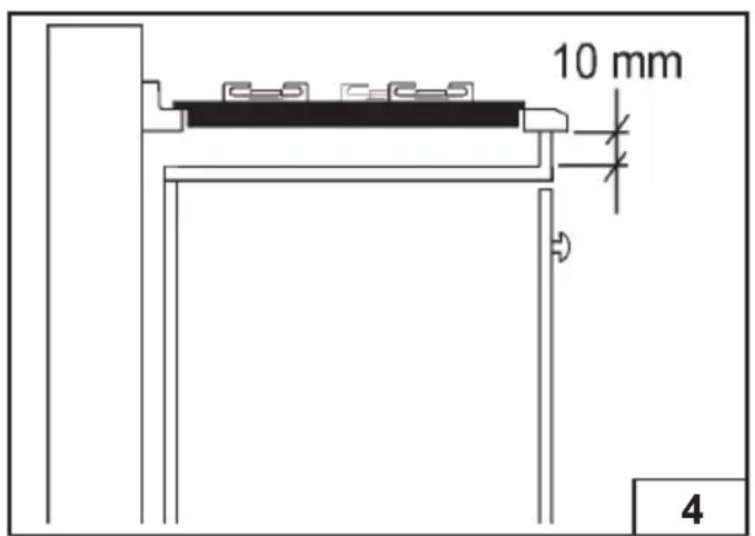 Glem Gas GV755HBK - Montage de la table de cuisson - 2