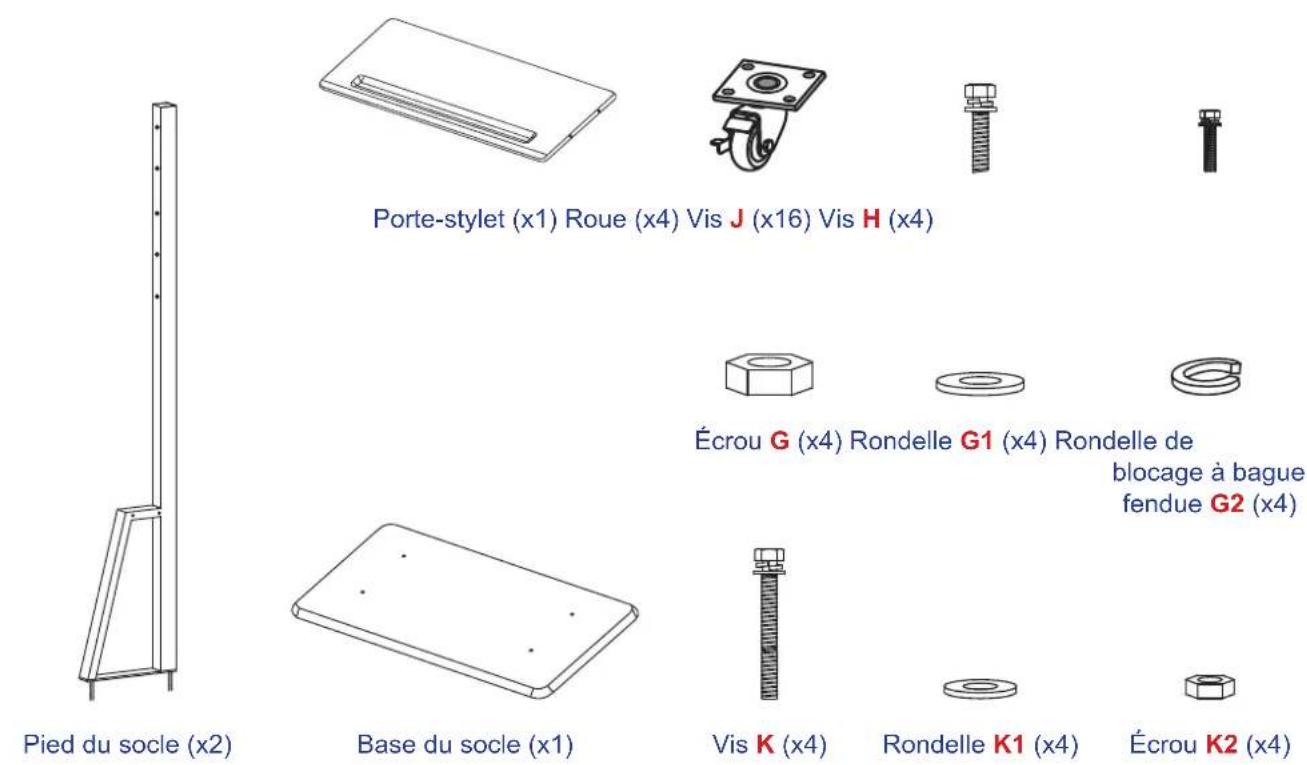 OPTOMA N3551K - Montage sur socle (optionnel) - 1