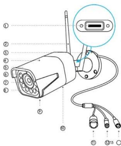REOLINK RLC810WA - Contenu de la boîte - 11